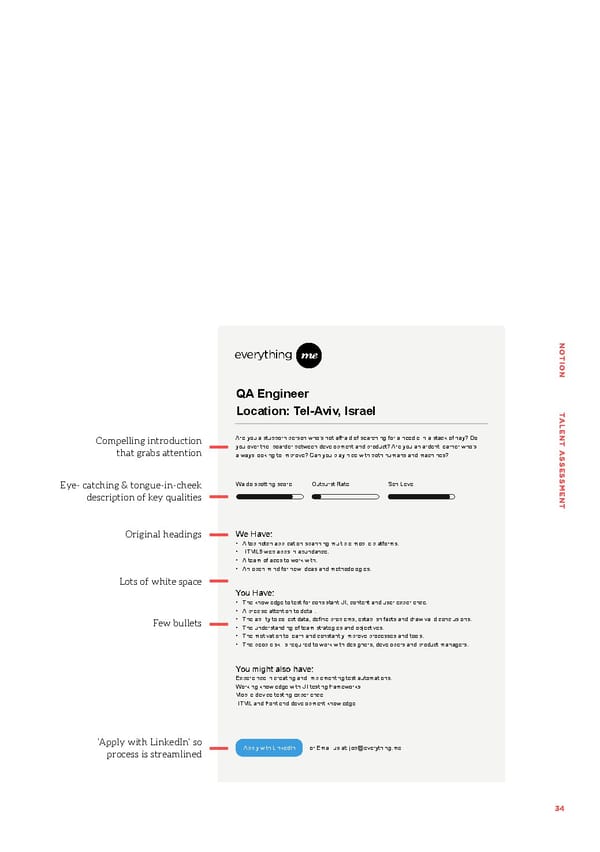 Talent Assessment for Growth Startups - Page 34