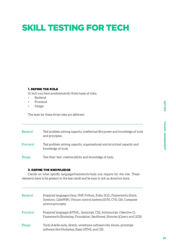 Talent Assessment for Growth Startups - Page 56