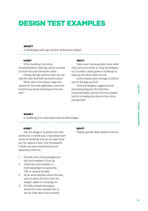 Talent Assessment for Growth Startups - Page 58