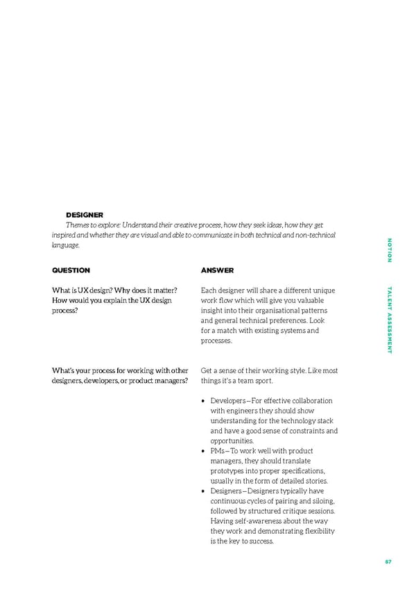 Talent Assessment for Growth Startups - Page 64