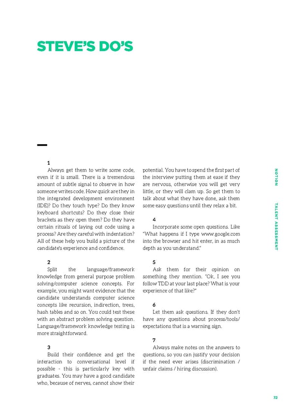 Talent Assessment for Growth Startups - Page 69