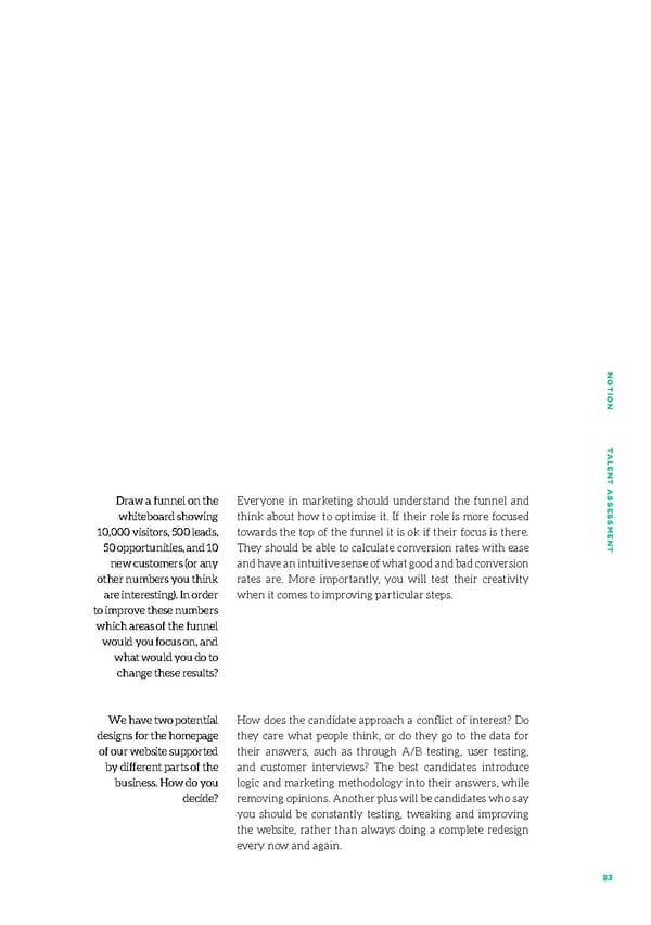 Talent Assessment for Growth Startups - Page 80