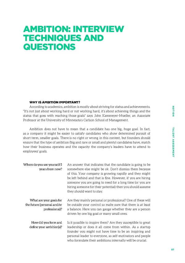 Talent Assessment for Growth Startups - Page 84