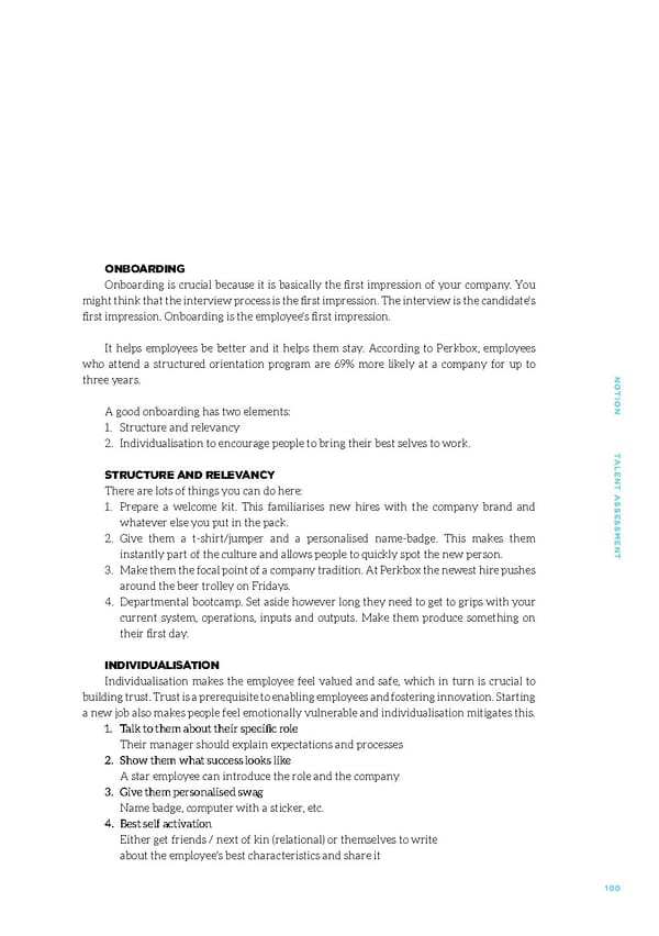 Talent Assessment for Growth Startups - Page 97