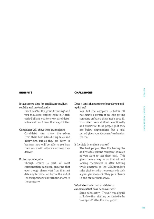 Talent Assessment for Growth Startups - Page 100