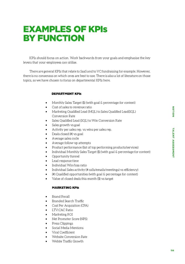 Talent Assessment for Growth Startups - Page 111